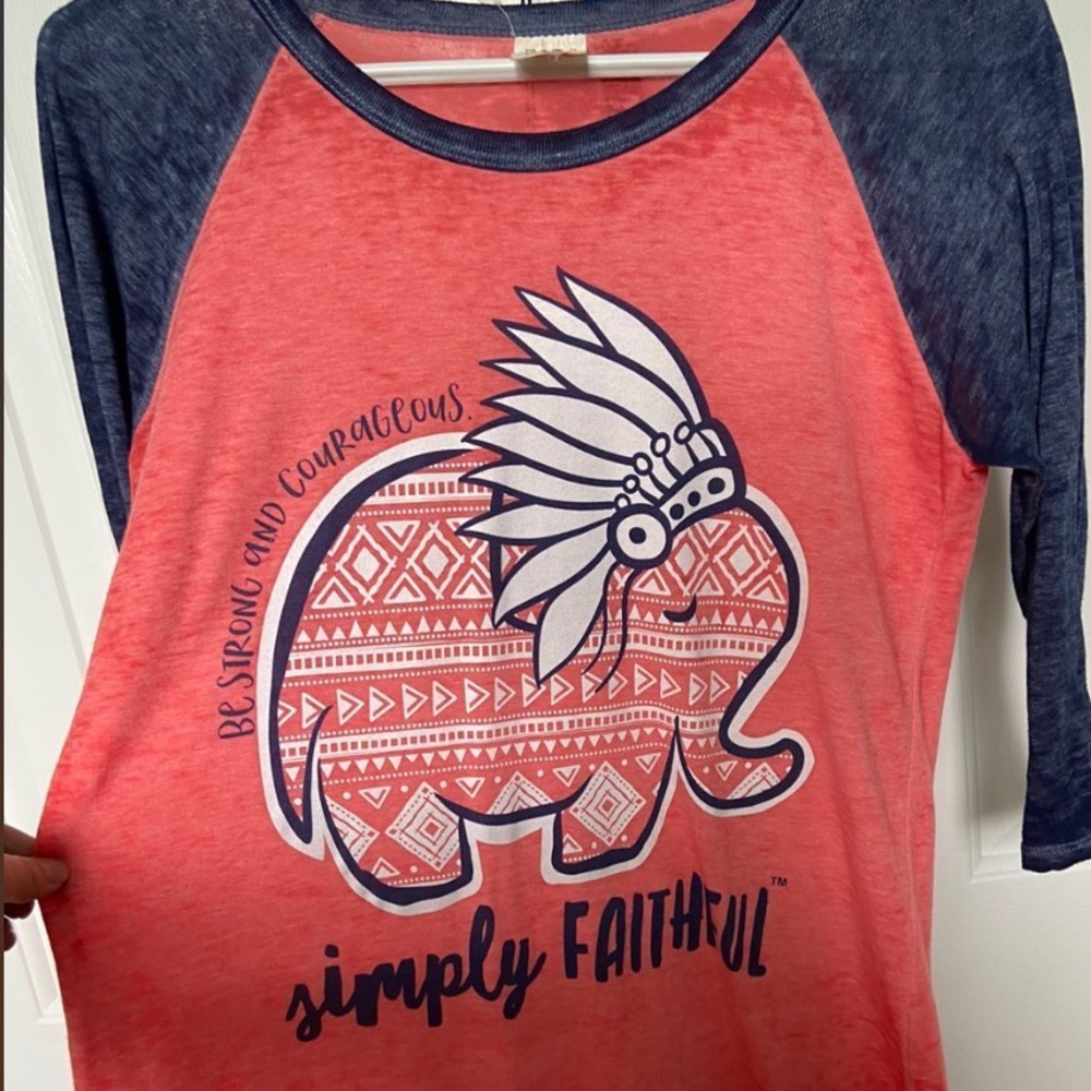 Small Simply Faithful shirt